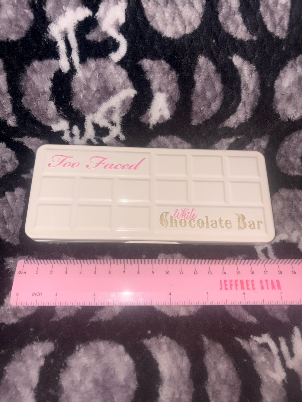 Discontinued Too Faced White Chocolate Bar palette